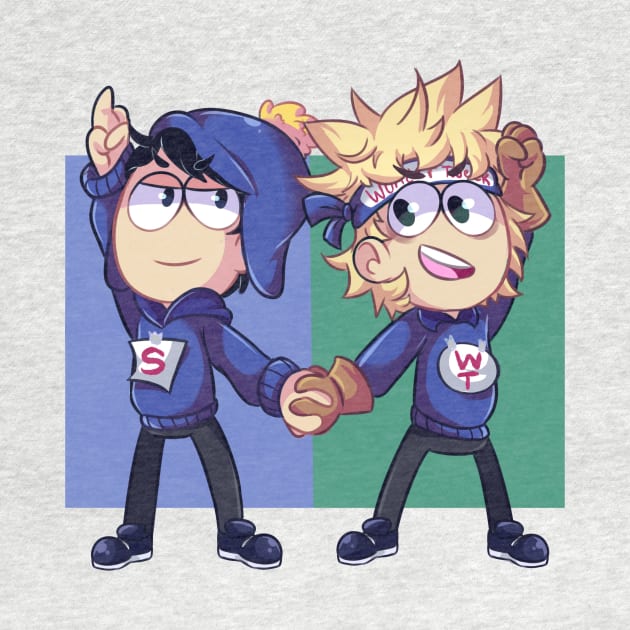 Wonder Tweek and Super craig by Midnight_rabbit